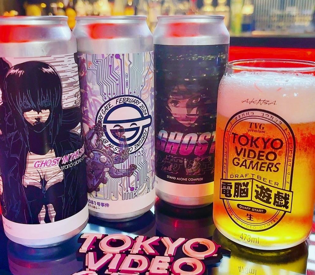 攻殻機動隊SAC×U.B.P Breweryクラフトビール限定発売中！